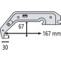 GYS Elektrodenbügel C5 - 8 bar/550 daN - LG 167 mm - standard - 019294