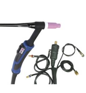GYS - ABTIG WIG-Brenner GRIP SR18 DB - flüssiggekühlt - 4 m Stecker 35 / 50 mm² - AMPHENOL 7-pol. - mit Zubehör-Set - 046085 -  