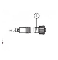 Brennerhals PPplus 401D gerade - Original Binzel - 095.0002 - 095.0002 - Brennerhals passend für PPplus 401D (Abb. kann abweiche