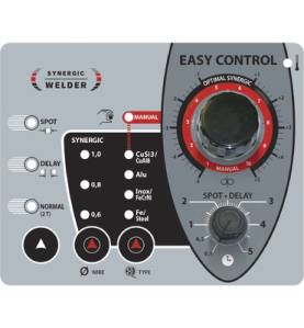 M1 GYS AUTO DV - 15-160 A, 230 V 1-ph.,Drahtführungsrolle - Ø 0,6/0,8 mm + EURO-Brenner 150 A - 3 m + Massekabel - 3 m - 032903 