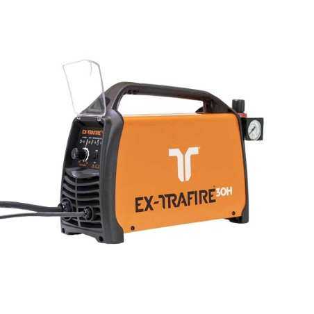 Plasmaschneidgerät EX‐TRAFIRE 30H (10-30A) 230 V 1-PH, CE plus Handbrenner FHT-EX30HT-FC 4 m / h mit Starter-Kit - EX‐1‐010‐005 