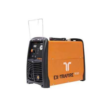 Plasmaschneidgerät EX‐TRAFIRE 75 SD (30-75A) 220 V 3-PH, CE plus Hand System/FHT‐EX105H Torch 5m/H Starter Kit