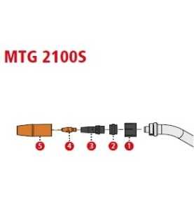 SET MTG 2100S Stahl, Fronius Transsteel 2200 - 42,0001,4915,F -  -  - 70,97 € - 