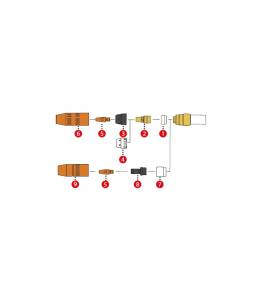 Fronius Gasduesenaufnahme komplett W MTB 250i (1 Stück) 44,0350,3250 - 44,0350,3250 -  - 9007947017635 - 34,25 € - 