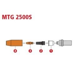Set MTG 2500S Aluminium, Fronius Transsteel 2500 - 44,0350,3866,F -  - 55,87 €