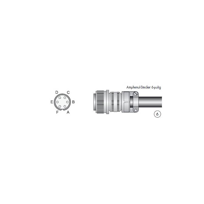 Amphenol-Stecker, Tuchelstecker, Rundsteckverbinder, Kabelstecker, Klinkensteckverbinder für WIG und MIG Schlauchpakete - 175.00