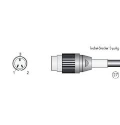 Amphenol-Stecker, Tuchelstecker, Rundsteckverbinder, Kabelstecker, Klinkensteckverbinder für WIG und MIG Schlauchpakete - 175.00