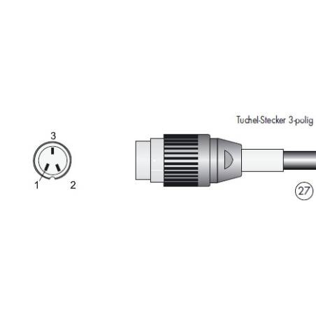 Amphenol-Stecker, Tuchelstecker, Rundsteckverbinder, Kabelstecker, Klinkensteckverbinder für WIG und MIG Schlauchpakete - 175.00