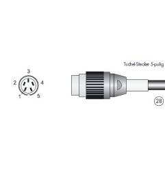 Amphenol-Stecker, Tuchelstecker, Rundsteckverbinder, Kabelstecker, Klinkensteckverbinder für WIG und MIG Schlauchpakete - 175.00