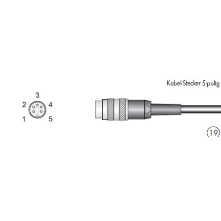 Amphenol-Stecker, Tuchelstecker, Rundsteckverbinder, Kabelstecker, Klinkensteckverbinder für WIG und MIG Schlauchpakete - 175.00