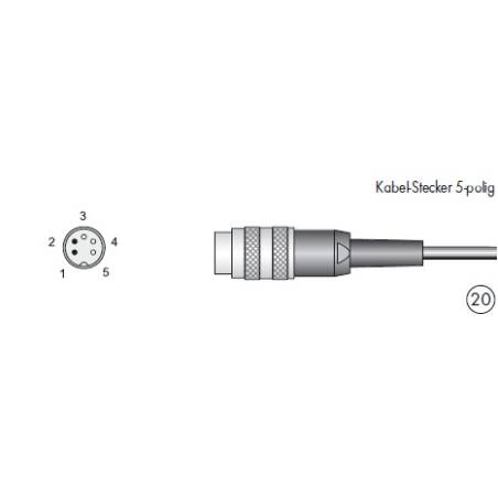 Amphenol-Stecker, Tuchelstecker, Rundsteckverbinder, Kabelstecker, Klinkensteckverbinder für WIG und MIG Schlauchpakete - 175.00