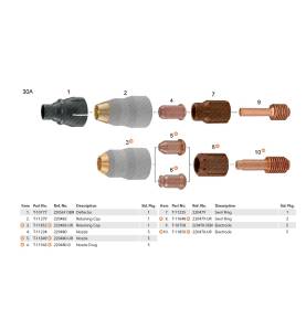 Wirbelring passend für Hypertherm Powermax 30 / 45, 30A, 220479 - T-11235 -  -  - 18,53 € - 