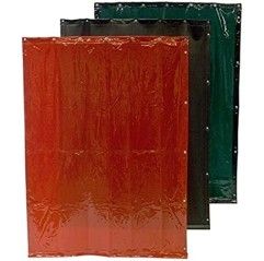 CEPRO SCHWEISSVORHÄNGE - 180 cm breit - (grün,orange,bronze) Ton 6 + 9 - 14.15xxxx -  -  - 39,59 € - 