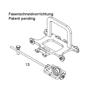 Platec Fasen Schneidvorricht kpl im Koffer für Hypertherm Powermax 1000/1250/1650 - 900.9797 - passend für Hypertherm Powermax 4