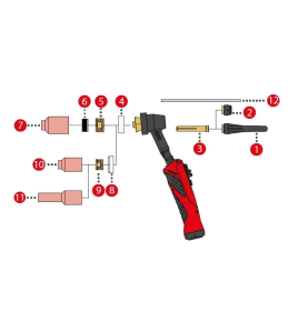 Gaslinse 3/4" M8x1 für TTW5500P (Abb. Pos. 6) - 44,0350,2529 - 44,0350,2529 -  - 9007946799747 - 28,38 € - 