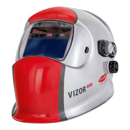 Schweissmaske Solarhelm Fronius Vizor 4000 Plus - 42,0510,0230 - 42,0510,0230 - Schleifmodus mit großem Sichtfeld, Echtfarbendis