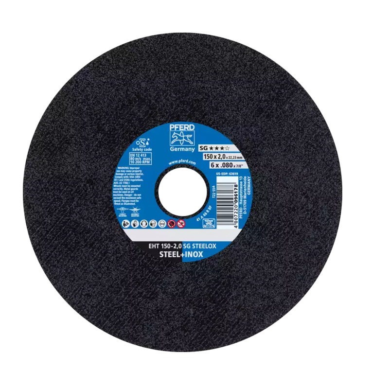 TRENNSCHEIBE PFERD EHT 150-2,0 PSF STEELOX - 61342400 TRENNSCHEIBE PFERD EHT 150-2,0 PSF STEELOX - 61342400