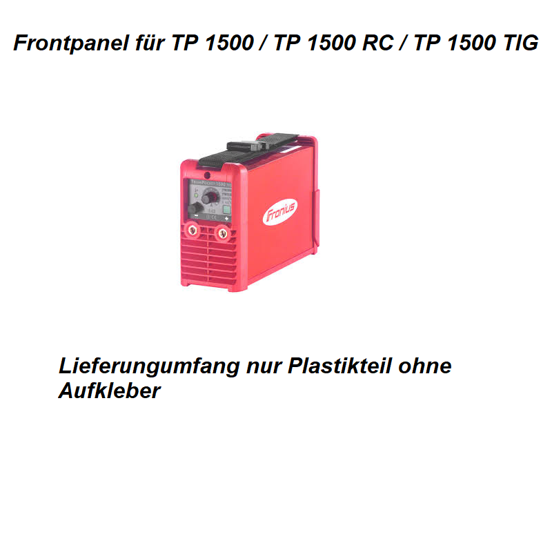 Fronius Vorderfront für TP1500 rot -  12,0405,0297