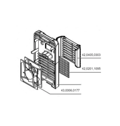 Fronius - Filtergitter 110,7x91,5mm für TP 150 TP 1500 / TP 1500 RC / TP 1500 TIG - 42,0201,1095 - 42,0201,1095 -  - 90079466048