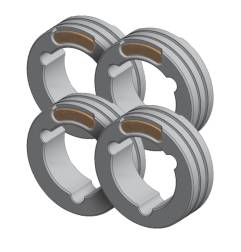 Gys - Drahtführungsrollen, Stahl / Edelstahl,  0.6-1.6mm - 039483-1 -  -  - 22,30 € - 