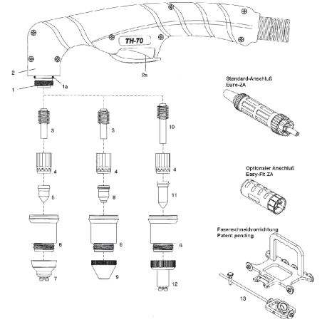 PLATEC SWIRL RING FÜR TH70. ST70 und PV80 - 128.4045 - 128.4045 - PlaTec Swirl Ring Difuser (Abb. 4) passend für passend für: El