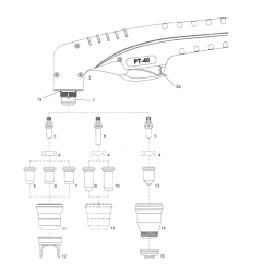 PlaTec PT40C – Schutzkappe Hand - 169.7790 - passend für PlaTec PT40C (Abb. 15) Platec 10,50 € -  -  - 12,50 € - 