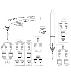 Plasma Handschneidbrenner PT-100. 6 m. Anschluss G 1/4G mit Koaxial Kabel für Cea®/Helvi®/Sincosald®/Cemont® - 140.0282 - passen