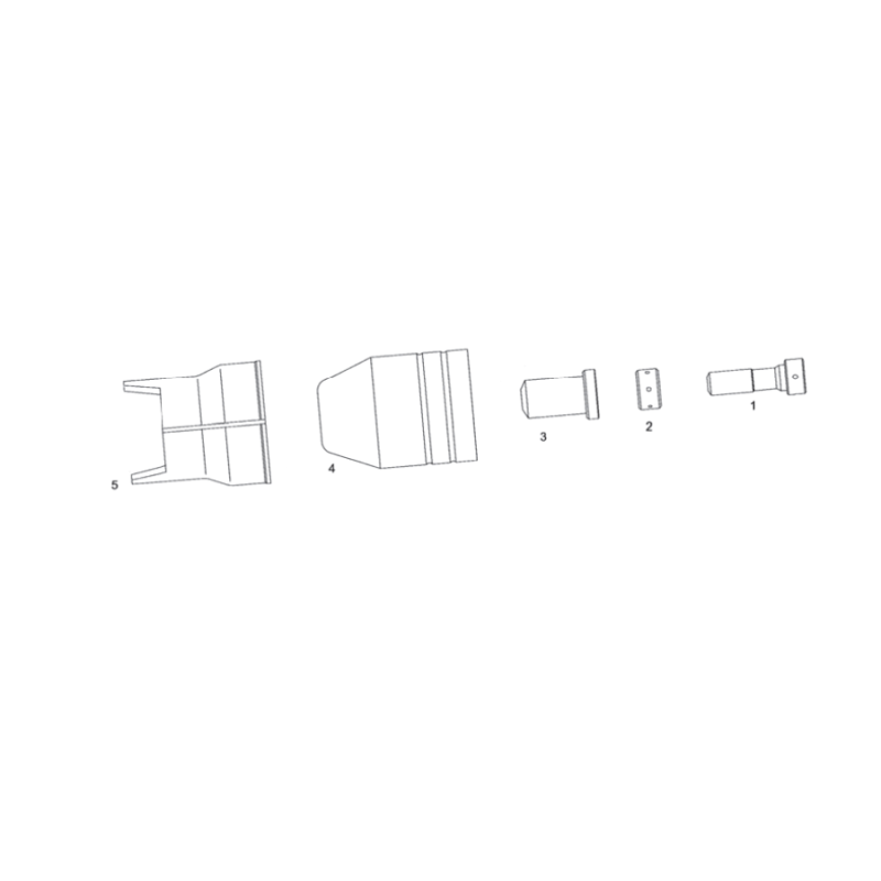 Plasmadüse ø 1.32 - .052. 80 A für PT23 / PT27® - ESAB ® (LTec) ® - (33418) - Nachbau