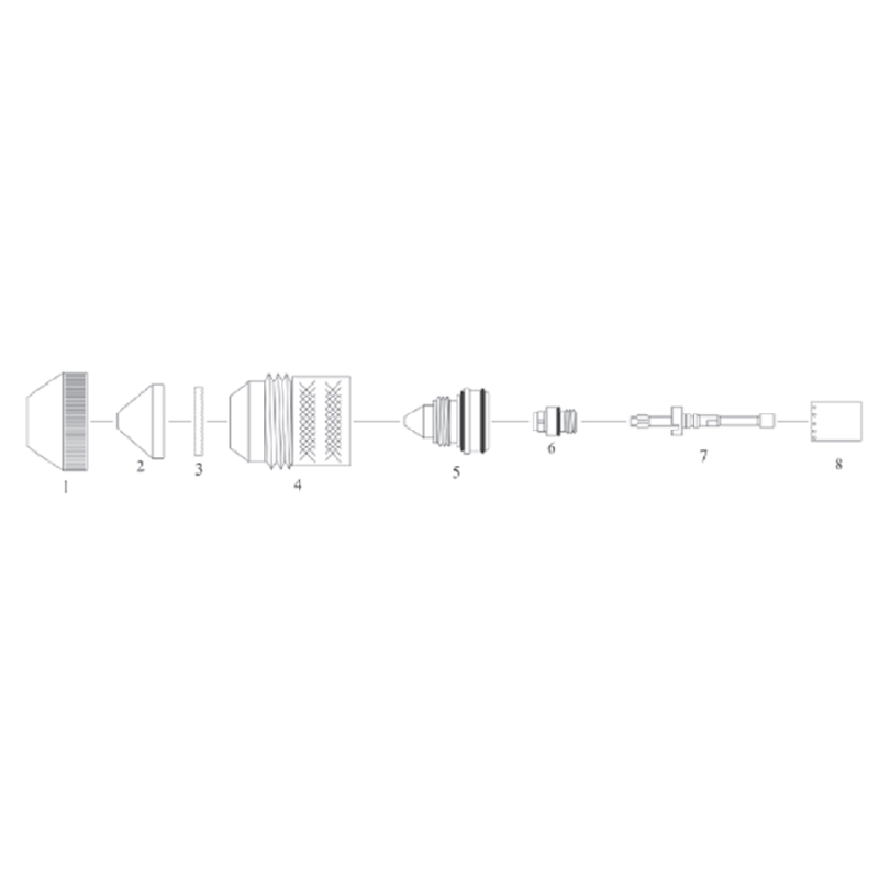 Schutzkappe ø2.4 mm für PT36® - ESAB ® (LTec) ® - (0558007624) - Nachbau