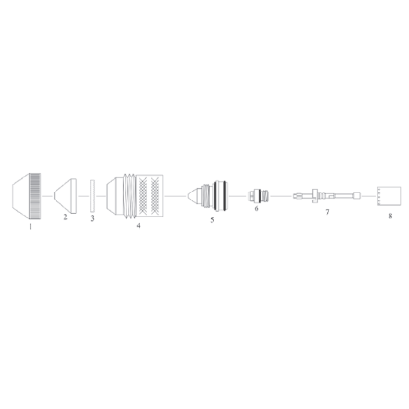 Plasmadüse ø1.8 mm - 130A für PT36® - ESAB ® (LTec) ® - (0558006018) - Nachbau