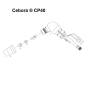 Handbrennerkopf CP40 für Cebora® CP40 - (1359) Nachbau