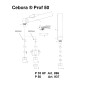 Führungsrohr (Glasfaserausführung) für Cebora® Prof50 / Prof70 -  (3055623) und Telwin LT150 Nachbau