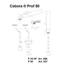 Elektrode Hafnium. lang für Cebora® Prof50 - (1518-HF) Nachbau - 101.2505 -  -  - 3,04 € - 