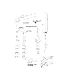 Kreisschneideset P35/50 für kurze Elektrode + Düse für Cebora® Prof50 - (5.710.121) Nachbau - 101.9800 -  -  - 116,35 € - 