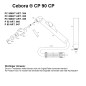 Elektrode Hafnium. lang verstärkt mit Gewinde für Cebora® Prof70 / CB90/91 - (1403/1368) Nachbau