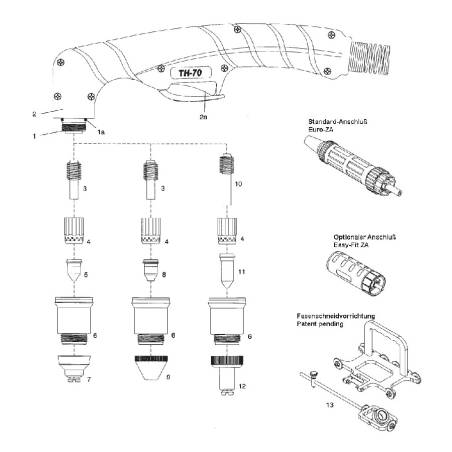 Platec Kreisschneideset TH­70 / ST­70 / PV80 TH­70 / ST­70 / PV80 - 121.9806