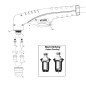 Handgriff mit Microschalter PT20C / PT25C / PT40 / PT60 - Cea® / Helvi® / Sincosald® / WTL® / Flama® / Cemont®