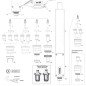 Handgriff mit Microschalter PT20C / PT25C / PT40 / PT60 - Cea® / Helvi® / Sincosald® / WTL® / Flama® / Cemont®