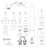 Handgriff mit Microschalter PT20C / PT25C / PT40 / PT60 - Cea® / Helvi® / Sincosald® / WTL® / Flama® / Cemont® - 900.9525 -  -  