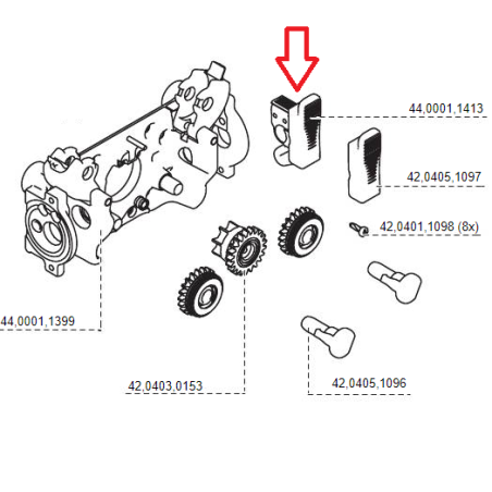 Fronius - Stromklemmung kompl. VR 5000 - 44,0001,1413 - 44,0001,1413 -  - 9007946911439 - 131,20 € - 