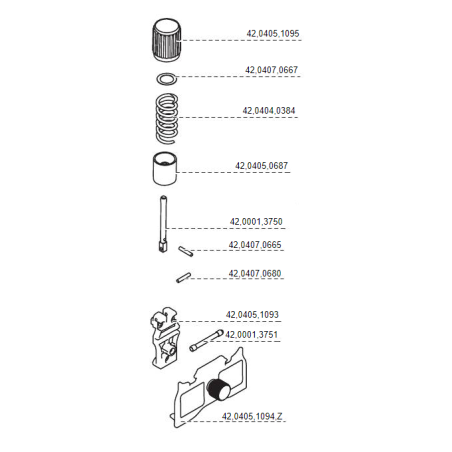 Fronius - Drahtführungsstück MSG d2.2 - 42,0001,3751 - 42,0001,3751 -  - 9007946882760 - 4,24 € - 