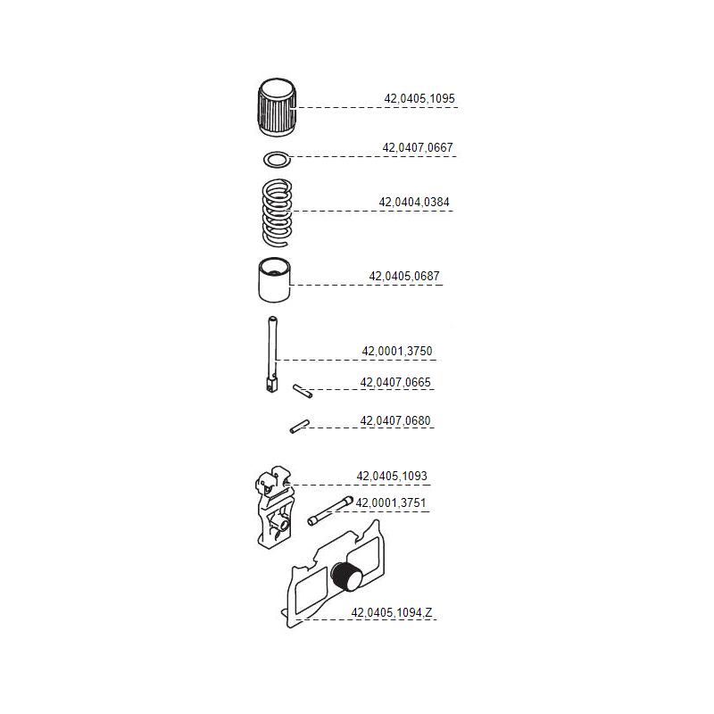 Fronius - Zylinderstift ø3x16,9mm DIN7 C - 42,0407,0665