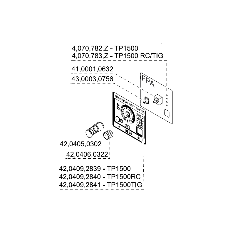 Fronius - Pc-board FPA 15 für TP 1500 - 4,070,782,Z Fronius - Pc-board FPA 15 für TP 1500 - 4,070,782,Z