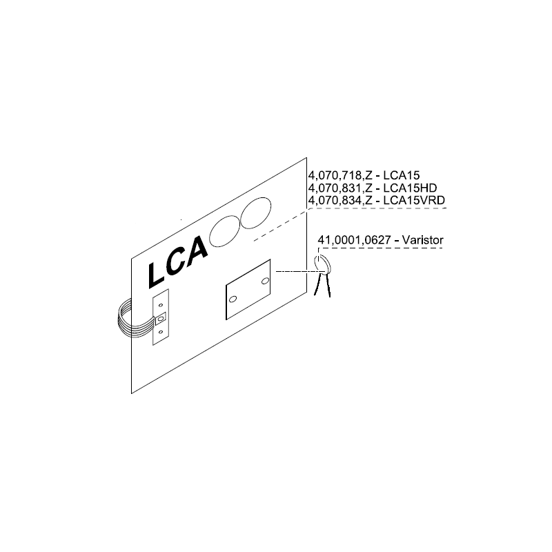 Fronius - Pc-board LCA 15VRD für TP 1500 - 4,070,834,Z