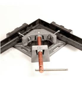 WAC35D - ACHSEN-SCHRAUBSTOCK/ECKKLEMME MIT STANDARD-SCHRAUBE AUF ZWEI AUSSENFLÄCHEN UND GEHRUNGSGELENK, T-ABSTAND - WAC35D -  - 