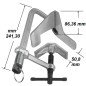 3 ACHSENSPANNKIT / 3-ACHS-KLEMM-KIT tragbar - UDL365 3 ACHSENSPANNKIT / 3-ACHS-KLEMM-KIT tragbar - UDL365