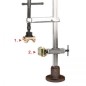 Universal-Tischplattenklemme - Schienengröße "F" - Öffnung 254mm - Ausladung 120mm - UF10NC