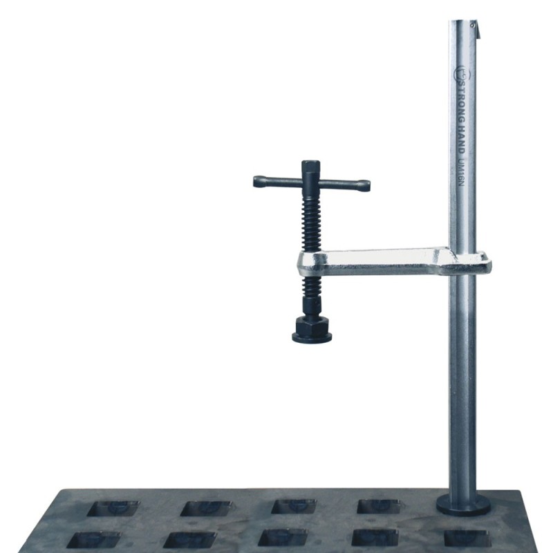 Universal-Tischplattenklemme - Schienengröße "F" - Öffnung 254mm - Ausladung 120mm - UF10NC