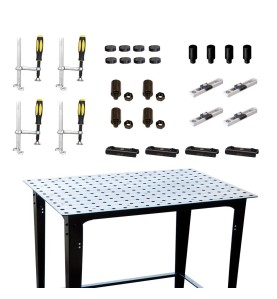 Stronghandtools - Schweisstisch mit Untergestell und Zubehör (900 x 600) - TBHKM100 - TBHKM100 -  -  - 621,84 € - 