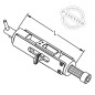 Sidekicks - Seitliche Klemme für UF Series, L. 111mm /  35mm Spannen für Zwinge - XFSM